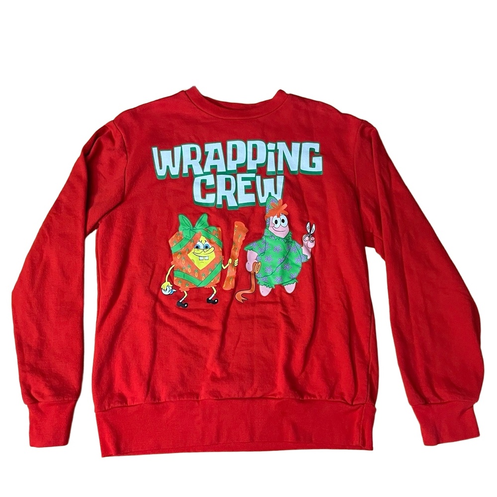 SpongeBob SquarePants Xmas Graphic Sweatshirt Small